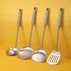 Zhi Shi 304 Stainless Steel Silicone Cooking Spatula
