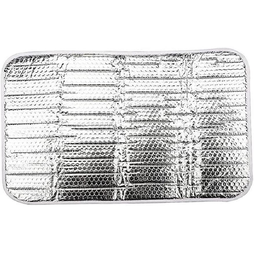 Riloer RV Sunshade Covers, Windshield Reflective Protect Shade, Door Window Sun Shield Cover for Motorhome Camper Caravan
