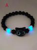Luminous Black & White Kitten Shell Star Bracelet - Couple Jewelry Gift
