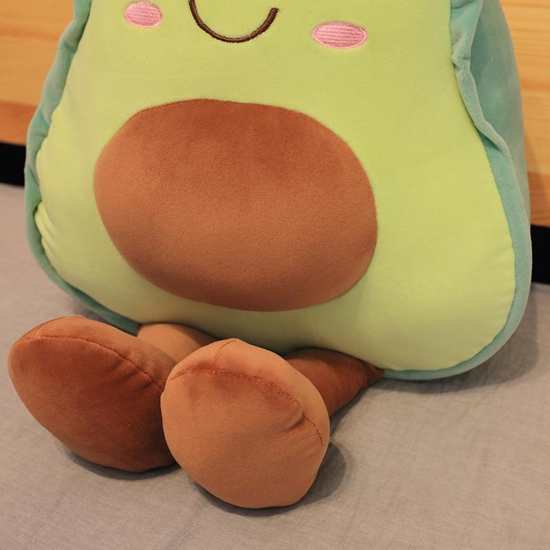 30CM Kawaii Cartoon Simulation Anime Avocado Stofftier Plüschtier Kinder Avocado Handgemachte Puppe Festival Geschenk