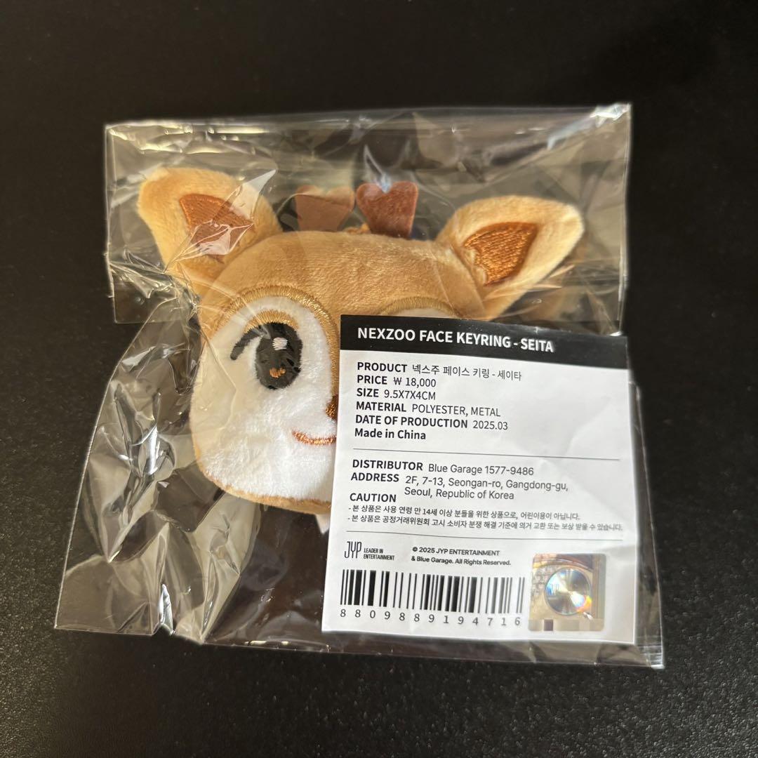 

[Б/У] NEXZ SEITA Фан-встреча Концерт в Сеуле Брелок для лица NEXZOO