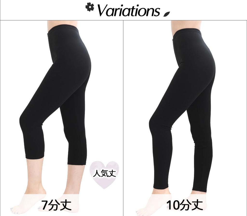 Chica Hurra Black Length Cotton Short Size Snug Stylish Loose Fit Comfortable Thick Deep Outing Leggings 3/4 Leggings, XL-2XL, 2-Pack, Blend, Women's,