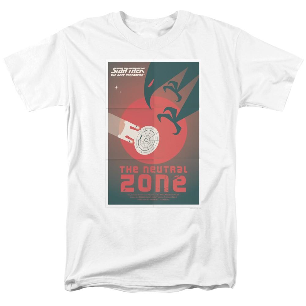 Star Trek - Tng Season 1 Episode 26 - Adult Unisex Short Sleeve T-Shirt - White L