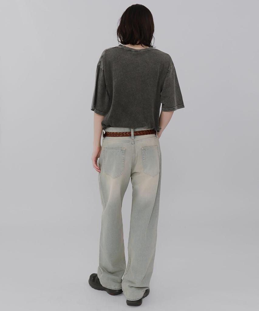 WEGO Straight Denim Size Lightly Denim Gift Men's Pants, M, Finish, Streetwear, Fall/Winter Clothing,