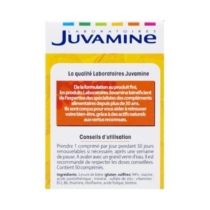Juvamine Schönheit Vitalität Bierhefe 50 Tabletten