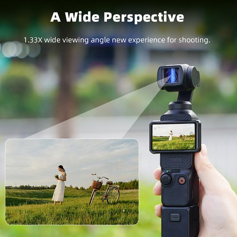 Lens Filter Protections Accessory for Pocket 3 Waterproof Scratch-resist Lens Filter Replacement 1.15X Widescreen Filter