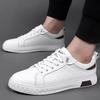 Men's casual shoes 2025 summer Korean version of trendy sports white shoes men's breathable soft-soled soft-faced non-slip board shoes men