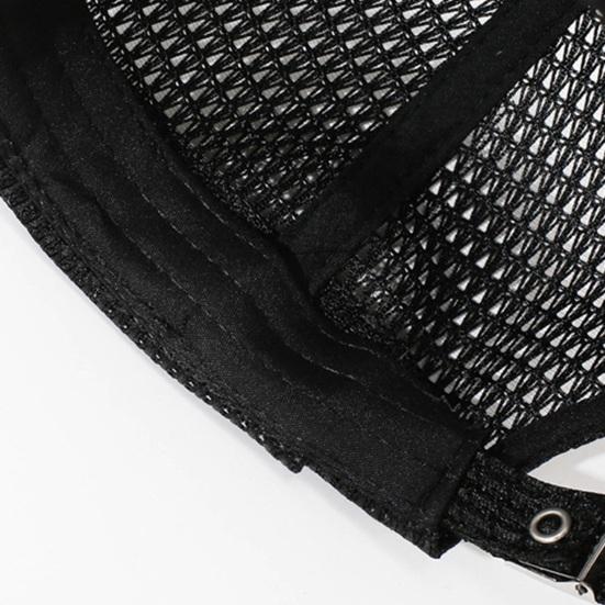 1/2 stk. Herrehat Justerbar Tilpasset Pasform Åndbart Mesh Design Letvægts Foldbar Hip-Hop Stil Sommerkasket Udendørs Aktiviteter Rejsetøj
