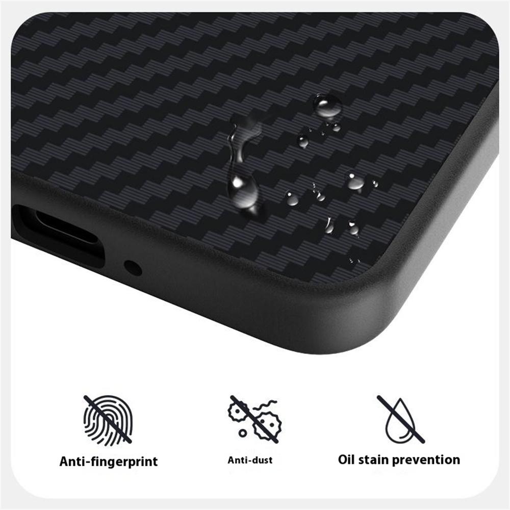 ABEEL For Xiaomi Poco F7 Pro 5G/Redmi K80 5G Case Compatible with MagSafe Carbon Fiber Texture Back Cover