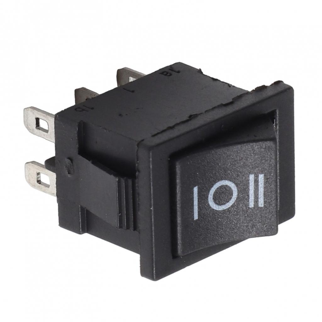 Effizient gestalteter KCD1 schwarzer Wippschalter geeignet für Bedienfelder