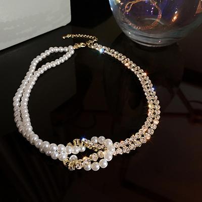 Korean Style Choker Necklaces for Women Short Chain Necklaces Statement Jewelry