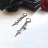 Y2K Personalized and Creative Stainless Steel Star Earrings, Suitable for Daily Wear and Holiday Gifts