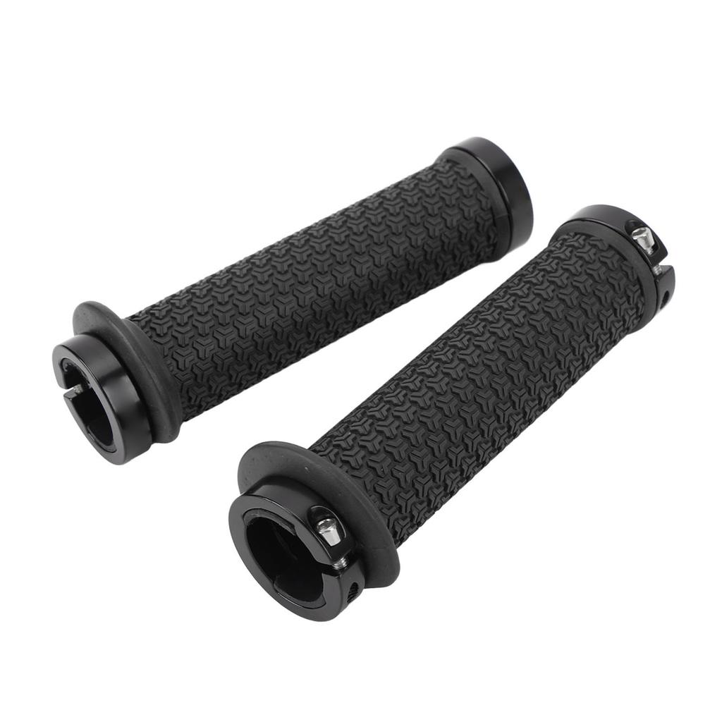 1 Pair Mountain Cycle Handlebar Grips Silicone Handlebar Grips for Scooter Folding Cycle Soft Anti Slip Comfortable