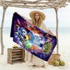 Halloween Bluey Party Personalized Name Beach Towel Quick-Dry Soft Microfiber
