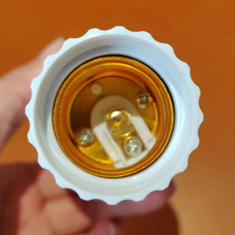 E27 Infrared Motion Sensor Energy-Saving Lamp Holder with Smart Delay for Hallway