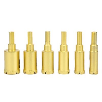6Pcs Diamond Hole Drill Bit Cutter for Marble Glass Ceramic Concrete Artifisicial Stone