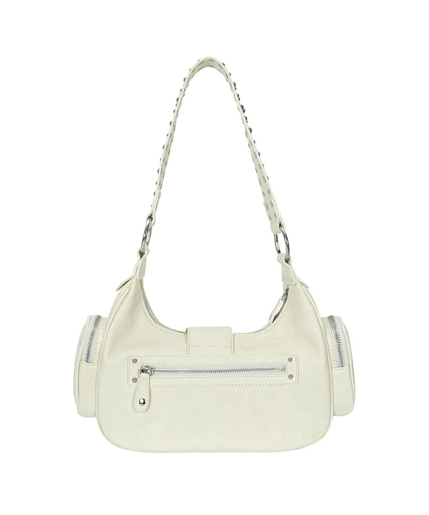 Ason Mote Stud Bag / Ivory