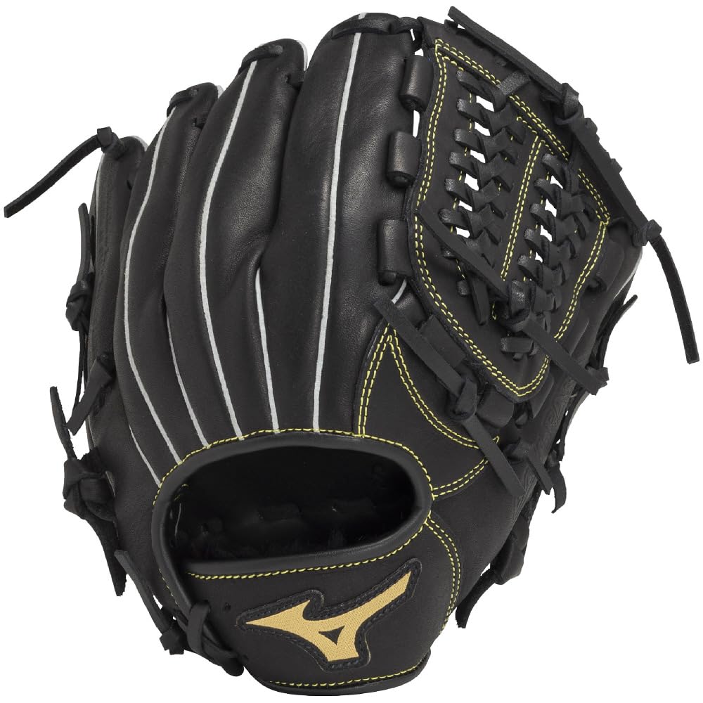 MIZUNO BALL PARK for Size Black Baseball/Softball Juniors, All-Around Use S, 1AJGY337,