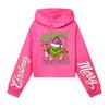 Kids' Casual Fashion Christmas Printed Long Sleeve Hooded Sweatshirt (No Drawstring)