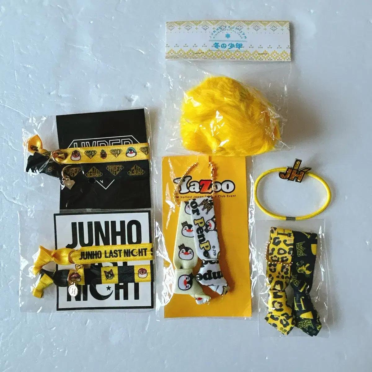 

6 Types Of Junho Hair Ties In A Batch