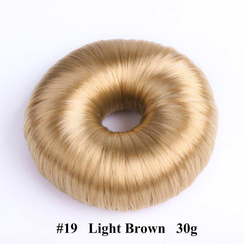 Hair Wig Hair Accessories Hair Clip Brown Hair Ring Hair Donut Shaper Hair Styling Tools Bun Maker