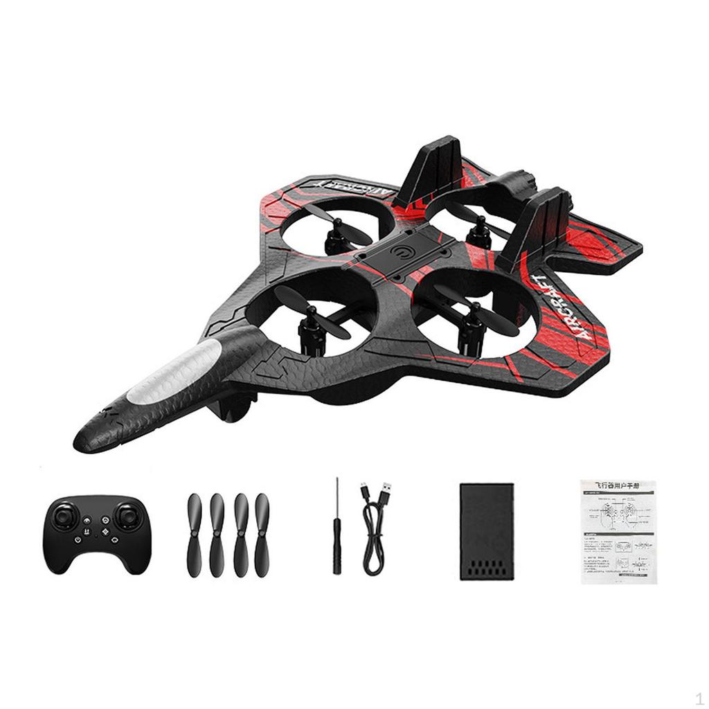 Remote Control Airplane RC 2.4GHz Aircraft Toy Quadcopter Plane for