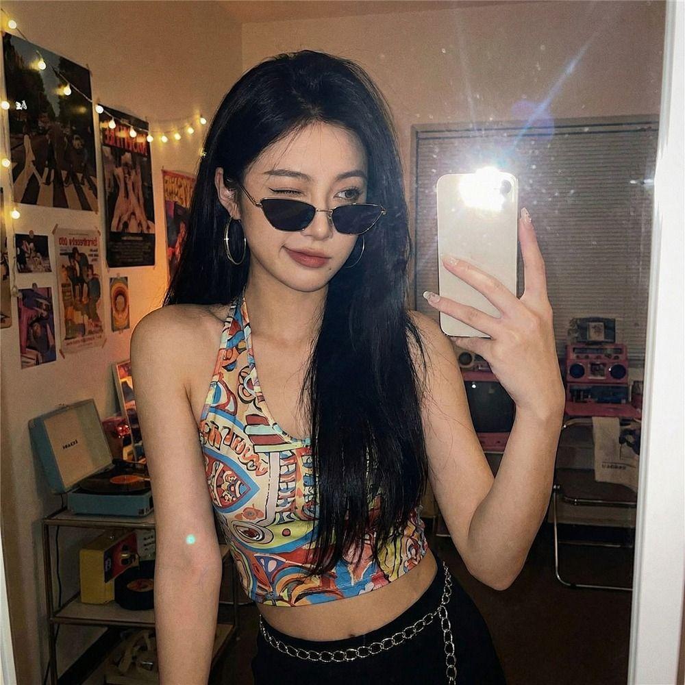 Vintage Metal Framed Sunglasses Metal UV Protection Sunglasses Travel