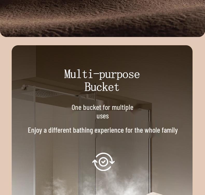 Portable Adult & Child Folding Bathtub: Full-Body Sit-In Bath Basin for Home Use