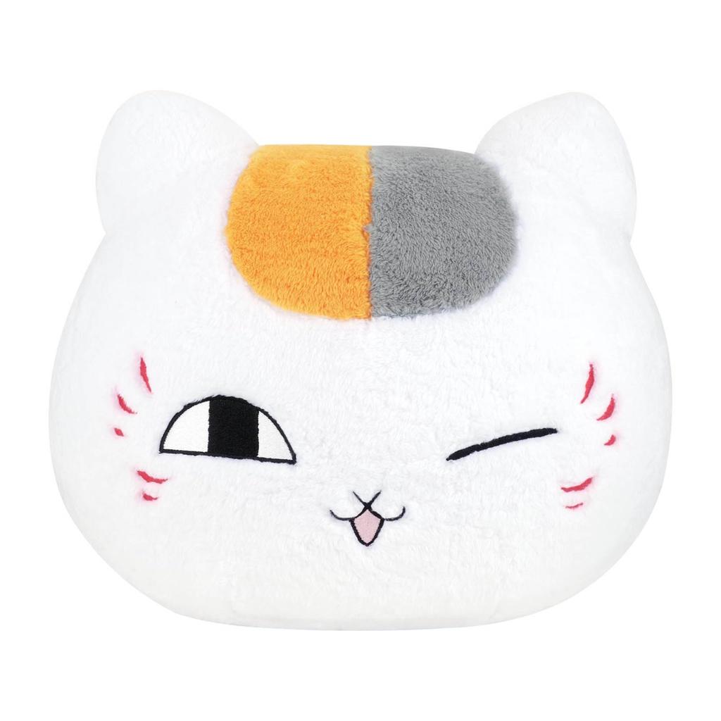 Natsume's Book of Friends Super Mofugut Nyanko Sensei Face Plush Toy ~ Wink Ver. ~ Approx. 38cm