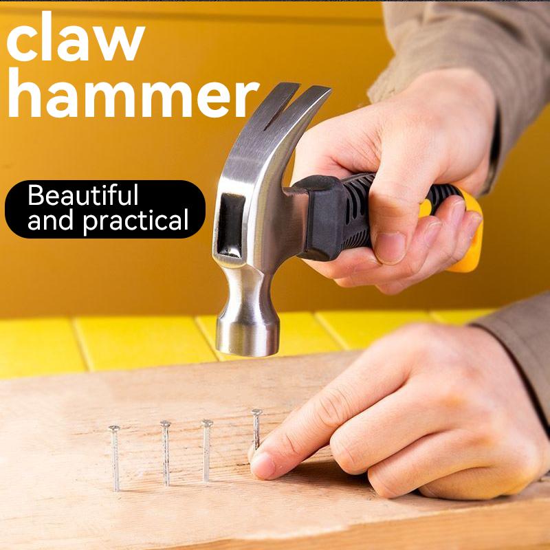 Multifunctional Mini Claw Hammer Engineering Handle Lightweight Portable Carpentry Window Breaking Hand Tools Home