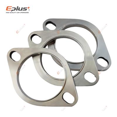 Eplus Samochodowy Motocyklowy Rura Wydechowa Tłumik Złącze Kołnierzowe Uniwersalne 2 Otwory Stal Nierdzewna 304 51MM 63MM 76MM