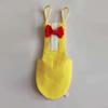 Tuta da Volo per Pappagallo Stile Western Cosplay Delicata sulla Pelle Morbida Pannolini per Uccelli Pappagalli con Papillon Accessori per Foto
