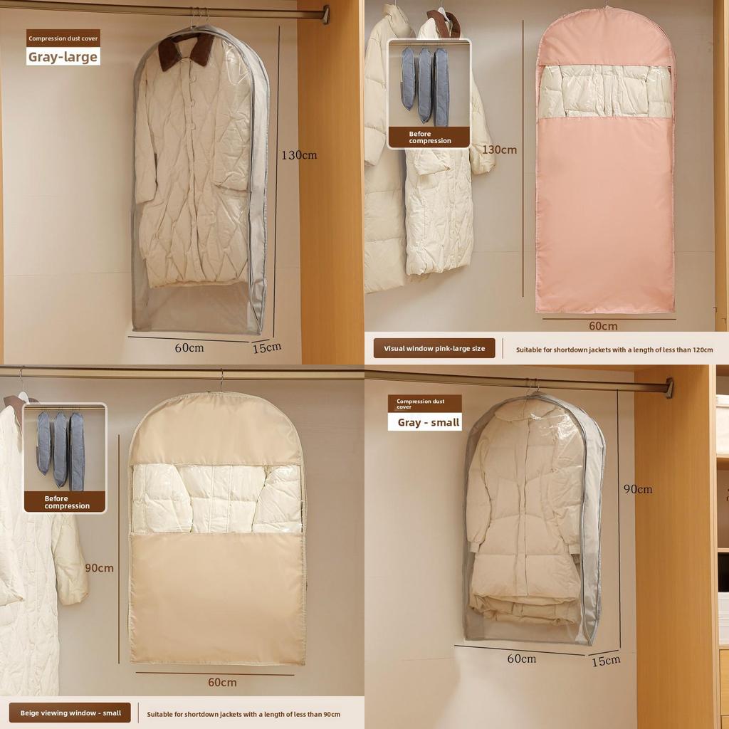Peva Clothes Dust Cover For Wardrobe Storage With Antidust And Moistureproof Design