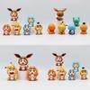Crayon Shin Chan Pokemon Psyduck Bulbasaur Charmander Design Model Set With Collectible Charm For Anime Fans