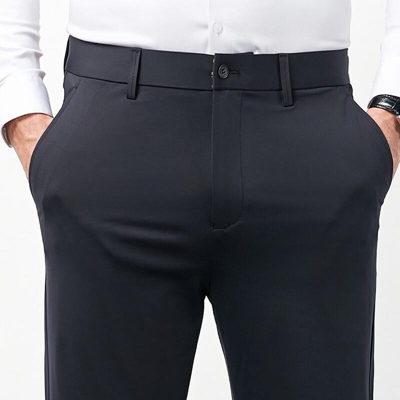 

Shanshan Men s Wrinkle-Free Straight-Leg Dress Pants 40