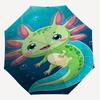 1PC Axolotl Umbrella-8-Rib Reinforced, Automatic Open, Lightweight & Durable, Fashion Accessory for Outdoor, J0375