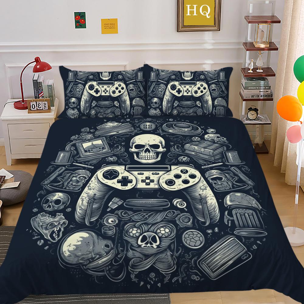 Game Handle Bedding Cover Suit High Quality Home Bedclothes Printed Bed Cover Sets Fashion Microfiber Home Bedding Sets