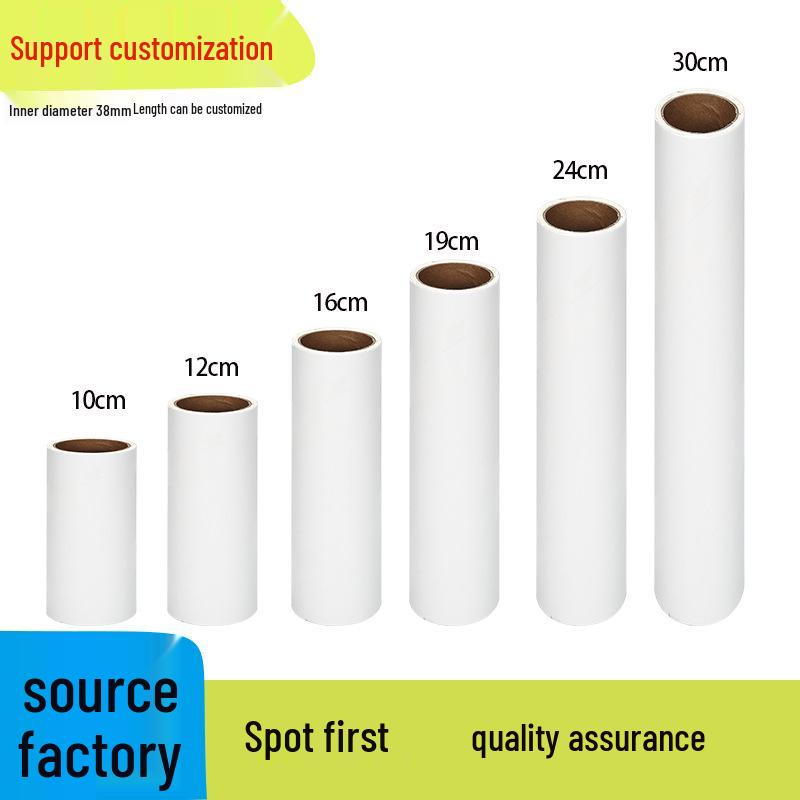 Tearable Sticky Lint Roller Refill for Dust & Hair Removal