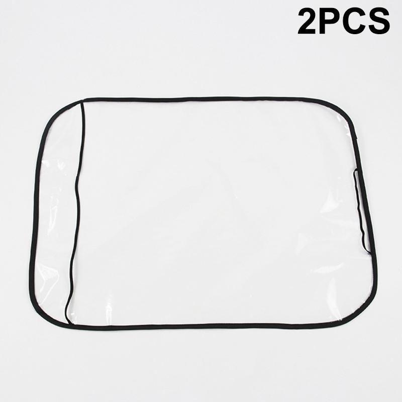 

Прозрачный протектор спинки заднего сиденья для автомобиля, устойчивый к скольжению, ударам и грязи, чехол на спинку сиденья, защищающий салон автомобиля от детей, спинка сиденья Pr чёрный