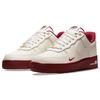 Nike Air Force 1 07 SE 40th Anniversary - Sail Team Red Women Sneakers Cream Metallic-Gold Black DQ7582-100