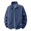 Popular Men's Two Open Sunscreen Clothing Summer Light and Breathable Men's Skin Clothing Men's Stand-Up Collar Outdoor Jacket