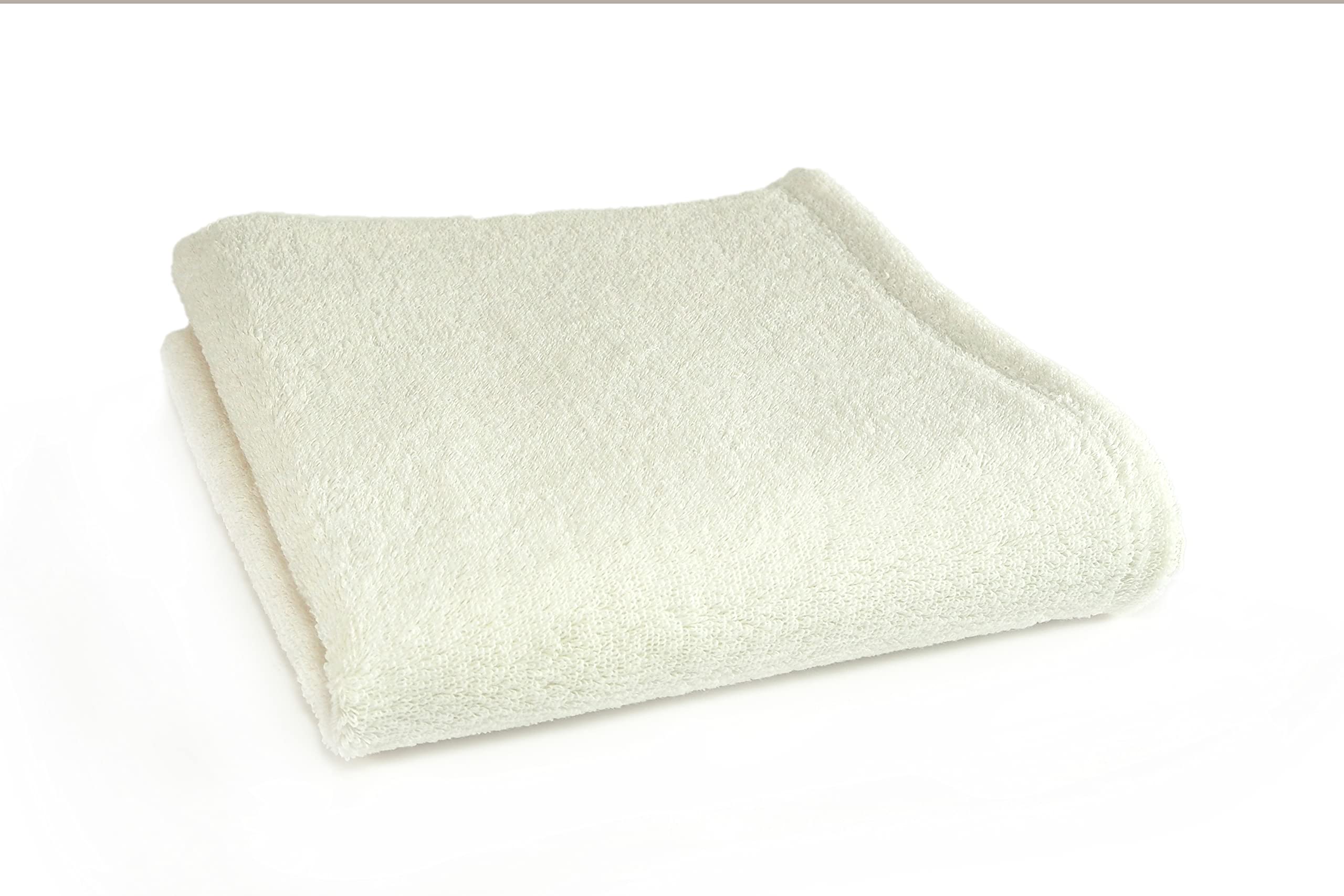 

Kosugizen Compact bath towel Macaroni Ivory higotoni. 50×100cm