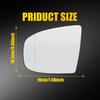 Left Side Mirror Glass for BMW X5 X6 / E70 E71 E72 with Auto Dimming Driver Side