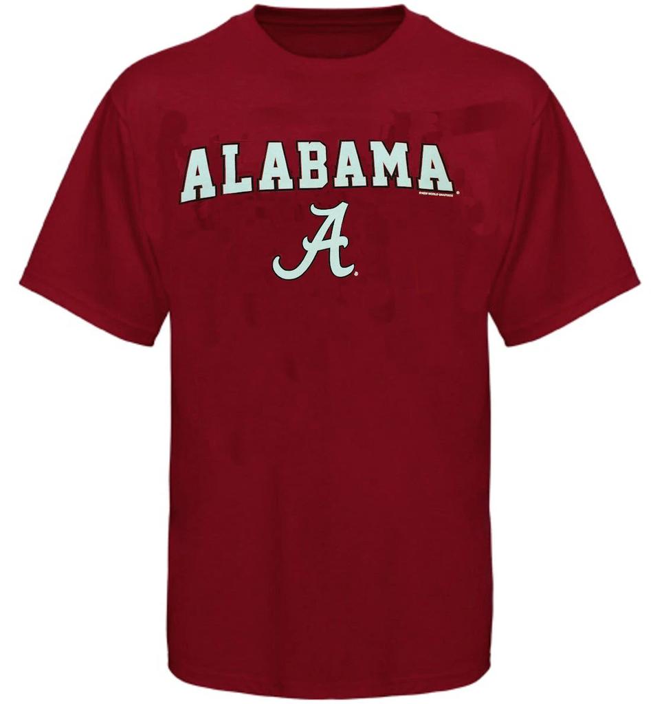 Alabama Crimson Tide Men's College Arch Short Sleeve T shirt