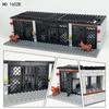 1602B Scorpion Cave Prison Small Granular Cell Model Prisoner Police Station Small Prison Barbed Wire Cage Accessories Man