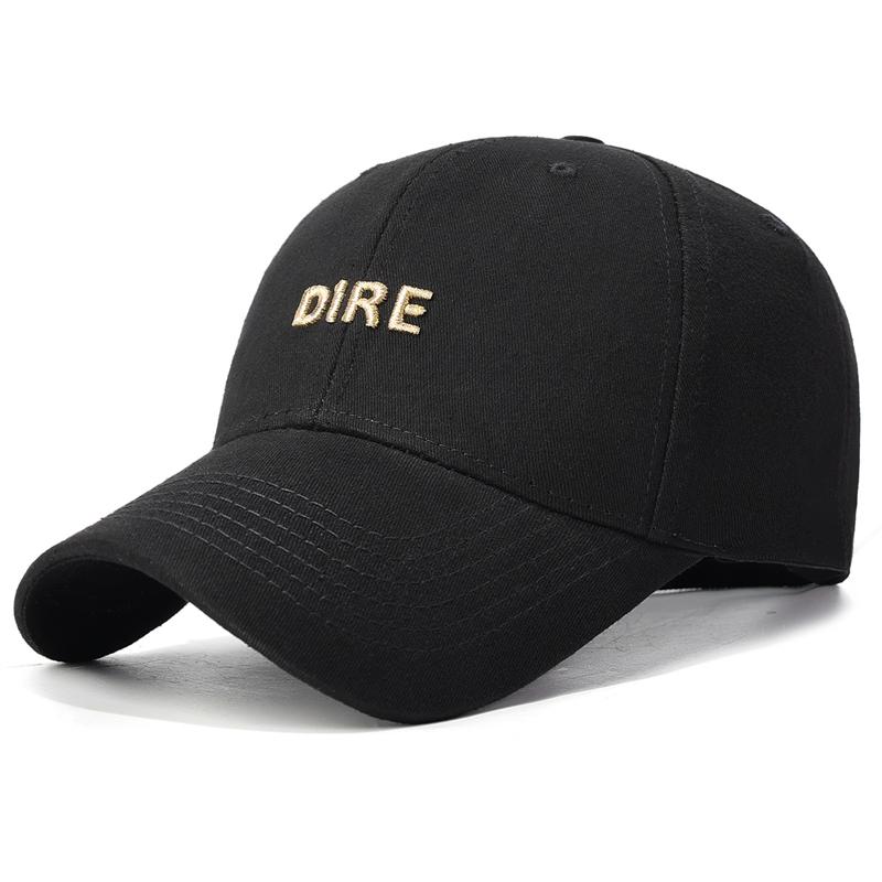 Four Seasons Cap Unisex Baseball Cap Embroidered Three-Dimensional Letter Cap Sunshade Cap чёрный