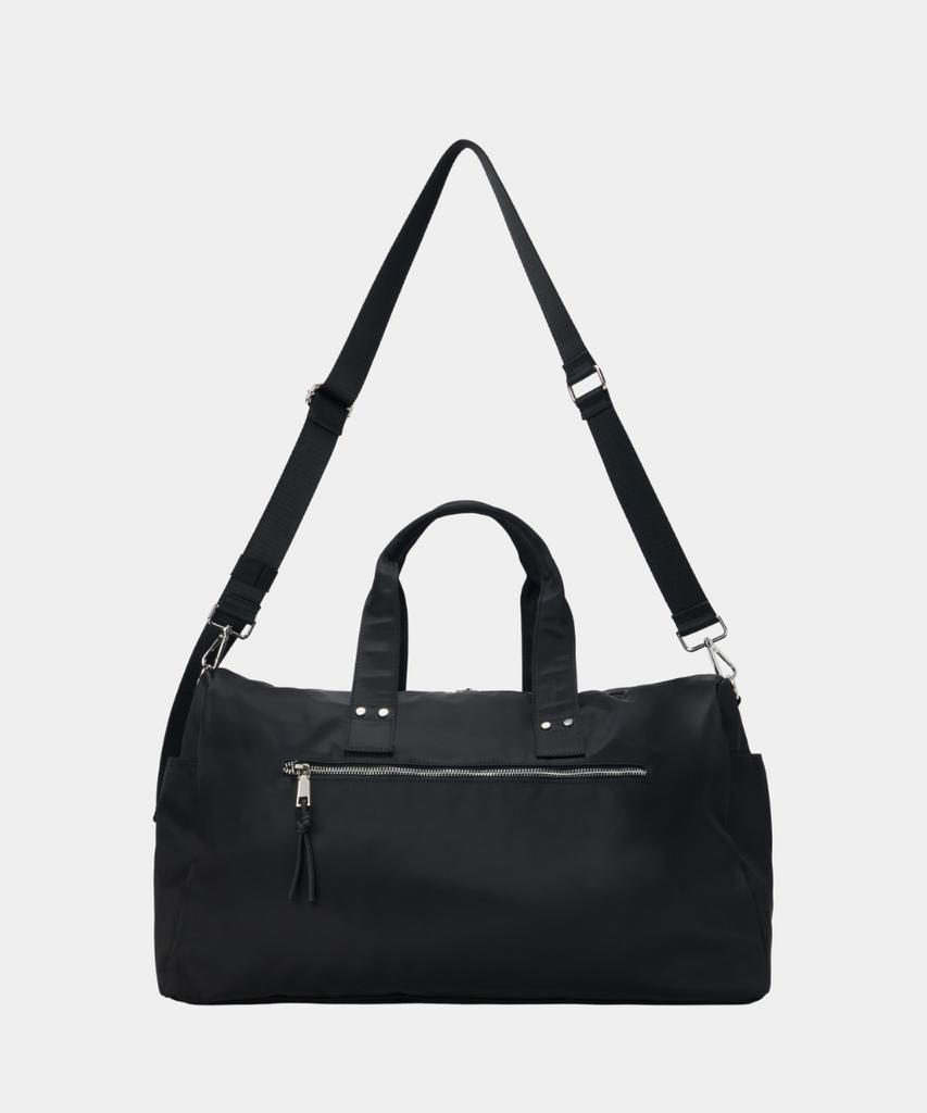 Maison Mined Two Pocket Boston Bag Black