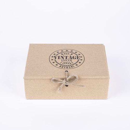 Vintage Inox Coffee Mill, Made in Japan, Hand-Grinded, Ceramic Blade, Stainless Steel, Aged Finish, Shatter-Resistant, Dishwasher Safe [Official Produ