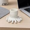Pen Holder 3D Printed Holder, Octopus Shape Pencil Cup, Cute Creative Stand Ocean Animal Desktop Organizer for Home Office Accessory