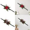Christmas Mailbox Decoration with Garland And Wreath for Holiday